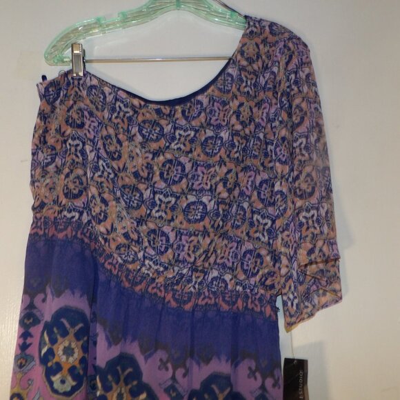 NWT Signature Studio I One Shoulder Dress Sz XL - Picture 2 of 6